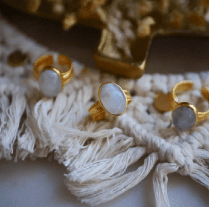 BAGUE MATHILDE MOONSTONE