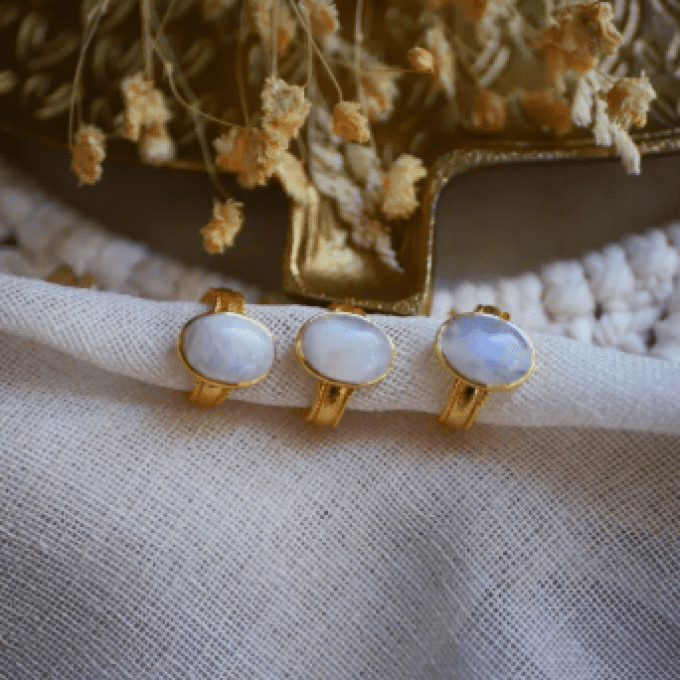 BAGUE MATHILDE MOONSTONE