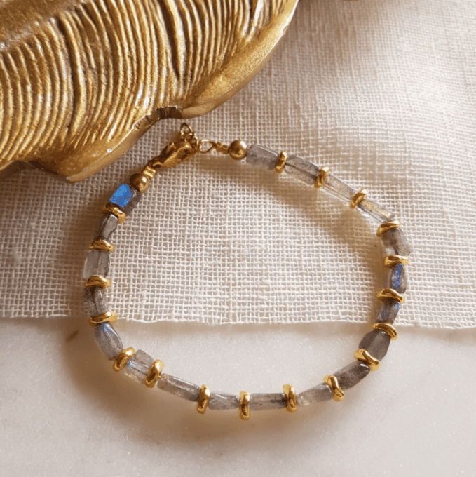 BRACELET LABRADORITE - MAELIS