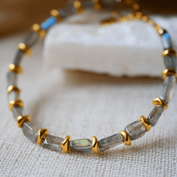 BRACELET LABRADORITE - MAELIS